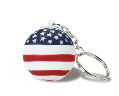 USA Squeeze Toy Key Chain