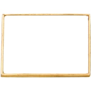 Domed Lapel Pin Rectangle (1"x3/4")