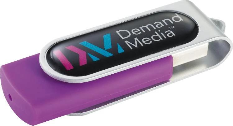 Domeable Rotate Flash Drive 1GB