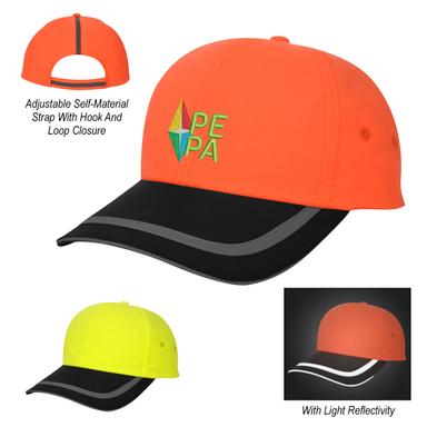 ENHANCED VISIBILITY REFLECTIVE CAP