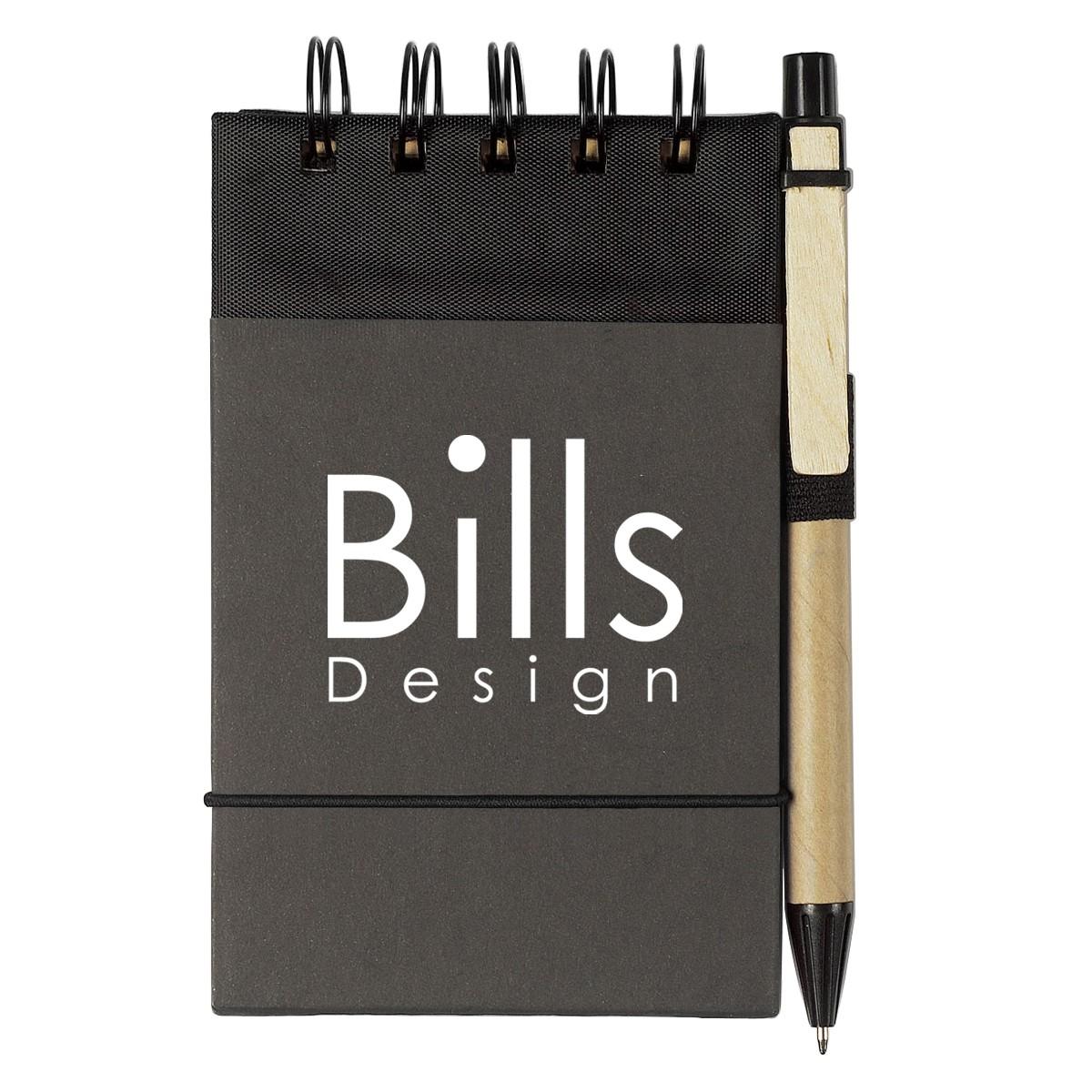 ECO-INSPIRED SPIRAL JOTTER & PEN