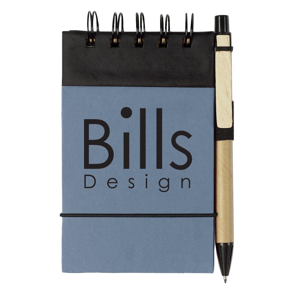 ECO-INSPIRED SPIRAL JOTTER & PEN