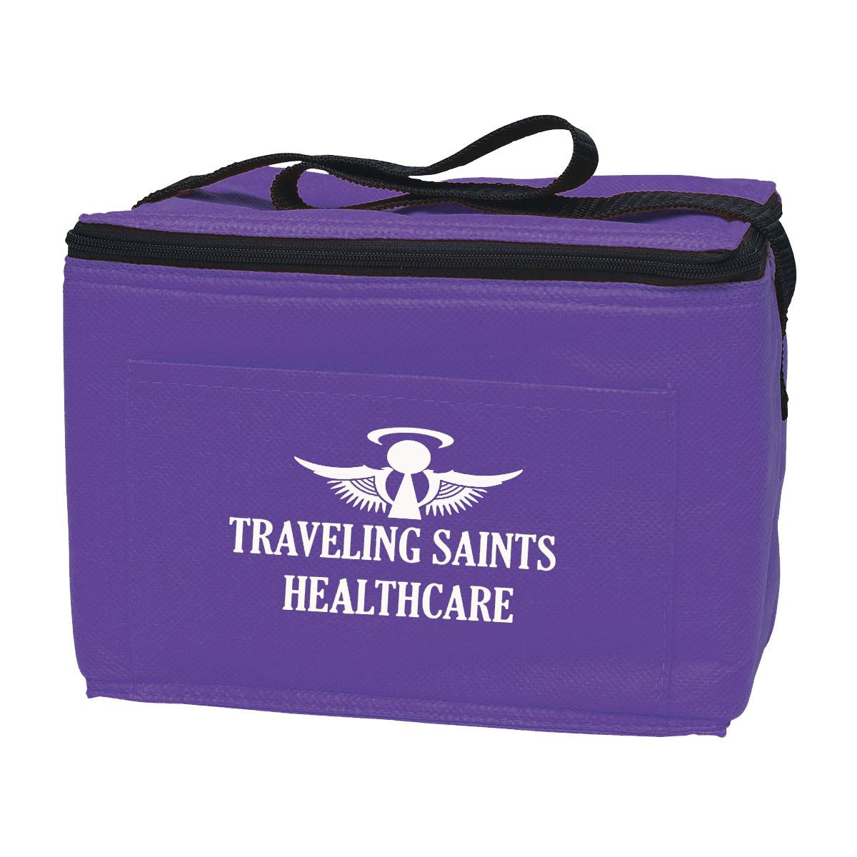 NON-WOVEN SIX PACK COOLER BAG