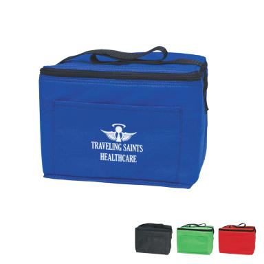 NON-WOVEN SIX PACK COOLER BAG