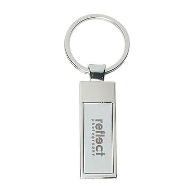 RECTANGLE METAL KEY TAG