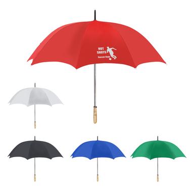 60" ARC GOLF UMBRELLA WITH 100% RPET CANOPY