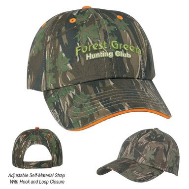 CAMOUFLAGE CAP (Embroidered)