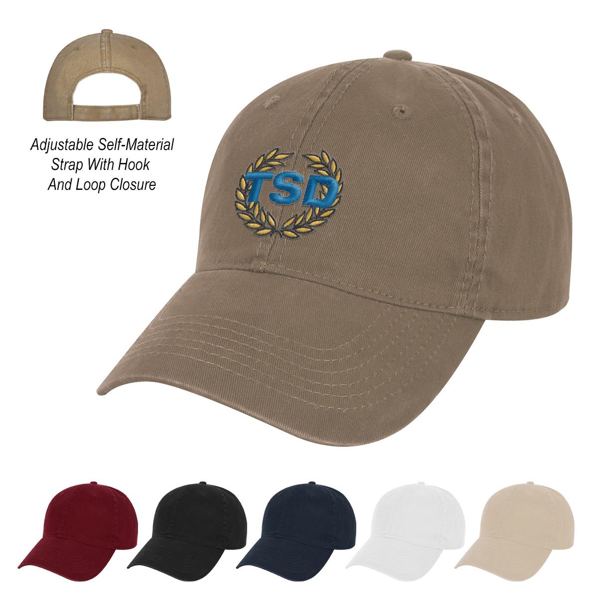WASHED COTTON CAP ( Embroidery )