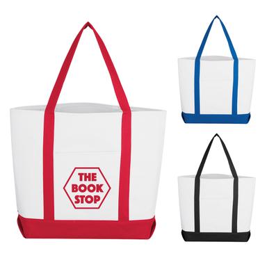 POCKET SHOPPER TOTE BAG