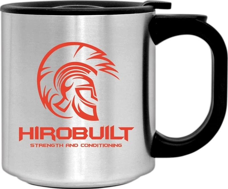 12 oz. Stainless Steel City Coffee Mug