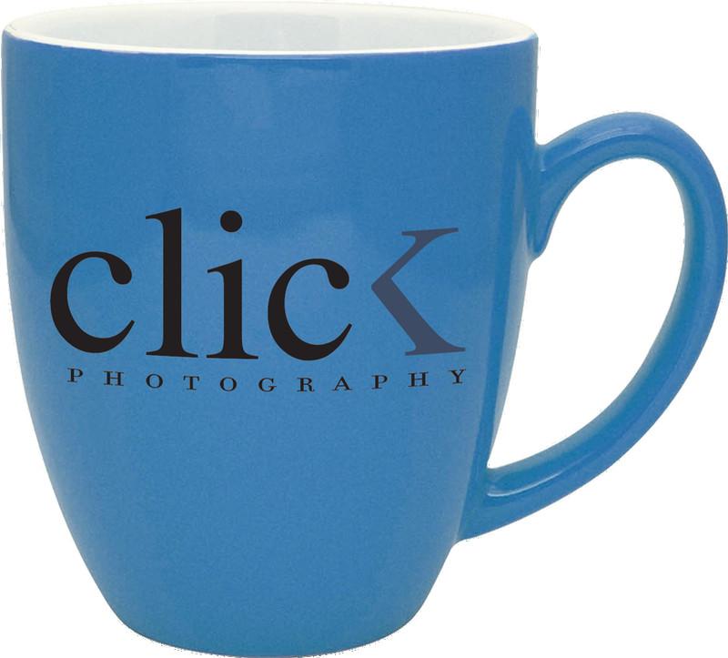 16 Oz. Duo-Tone Bistro Collection Sky Blue