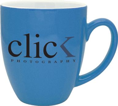 16 Oz. Duo-Tone Bistro Collection Sky Blue