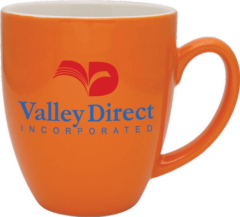 16 Oz. Duo-Tone Bistro Collection Orange