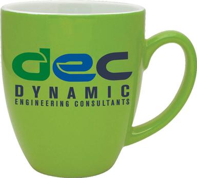 16 Oz. Duo-Tone Bistro Collection Lime Green