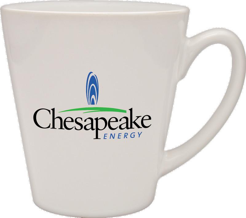 12 oz. Café Collection White