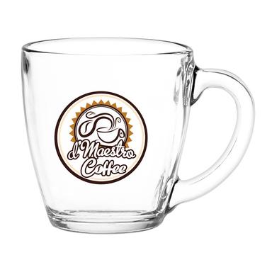 16 oz. Glass Bistro Coffee Mug