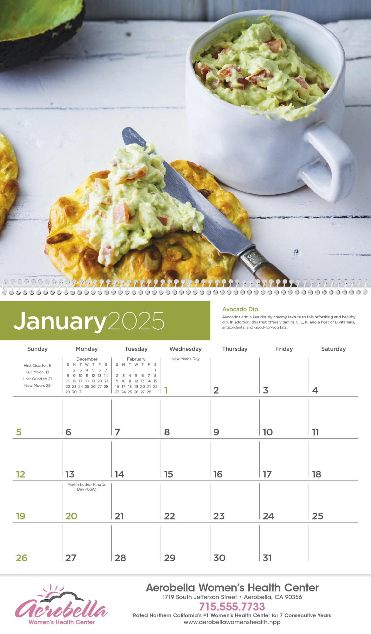 Healthy Eating Calendar