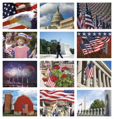 I Love America Calendar