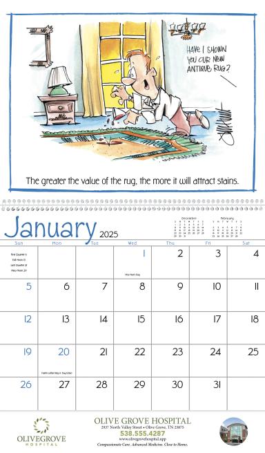 Murphy's Law Calendar