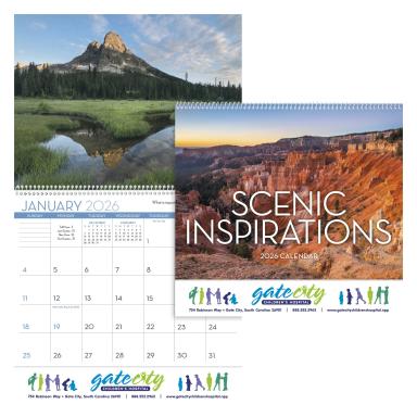 Scenic Inspirations Calendar