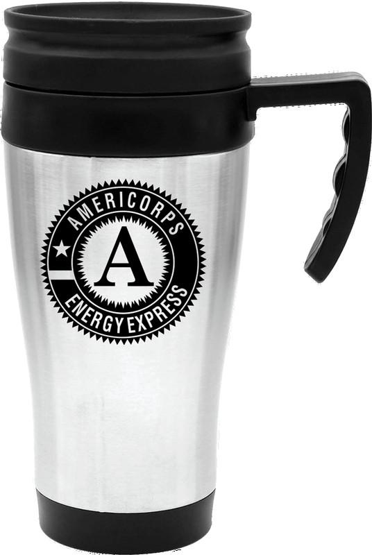 14 oz. Steel City Travel Mug