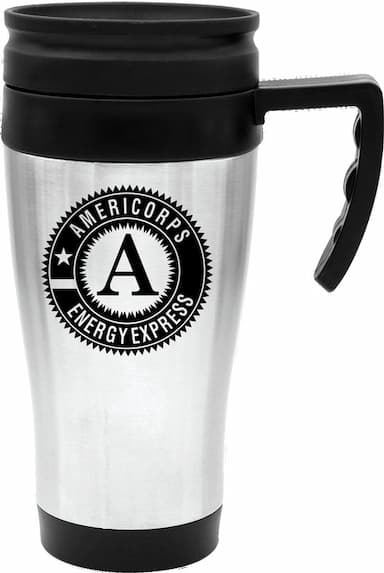 14 oz. Steel City Travel Mug