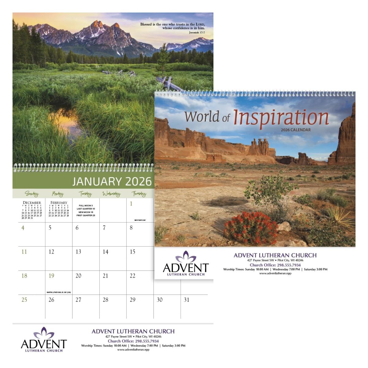World of Inspiration Calendar