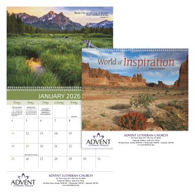World of Inspiration Calendar