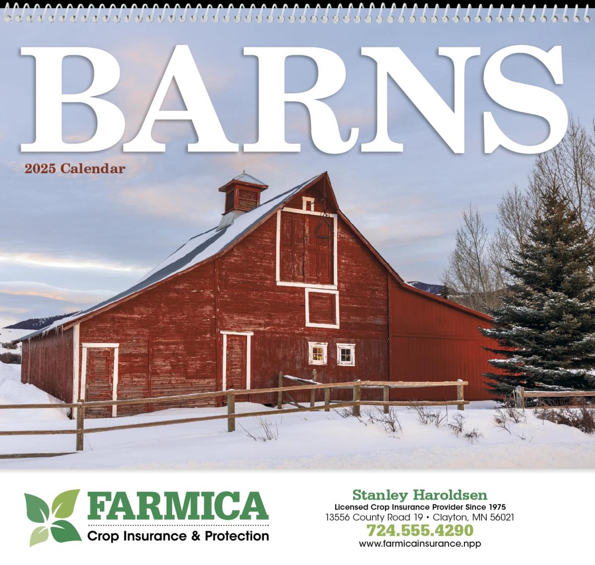 Barns Calendar