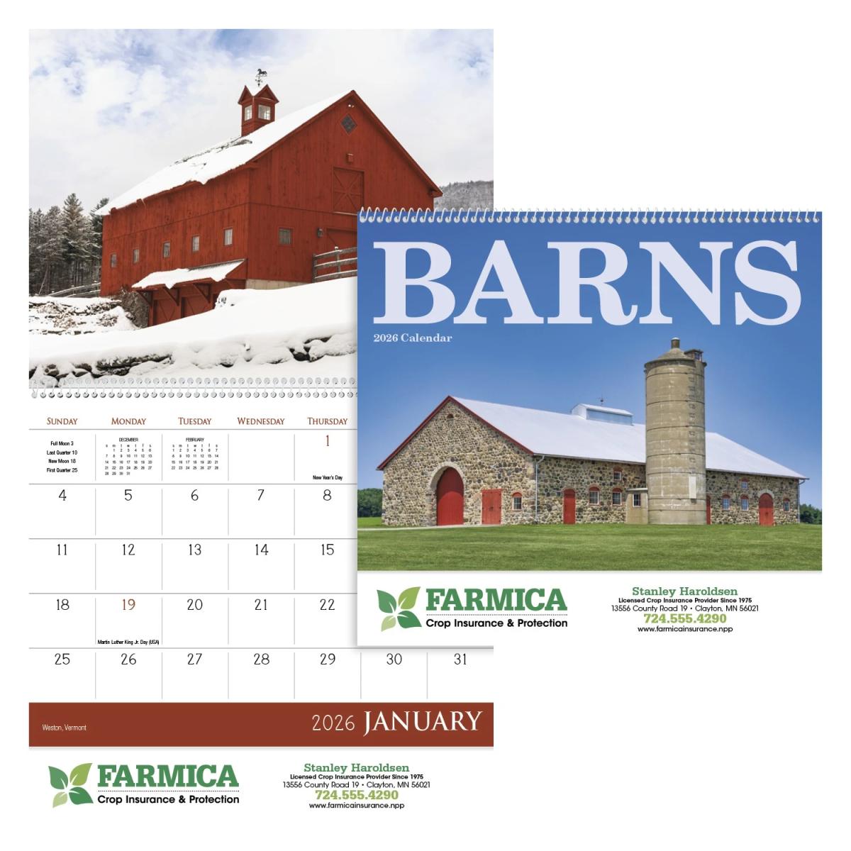 Barns Calendar