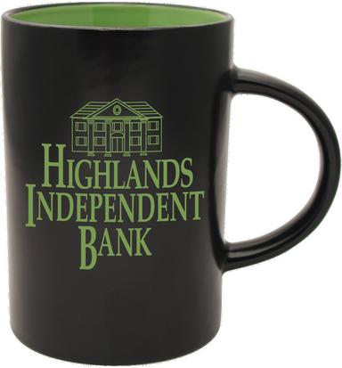 14 oz. Midnight Café Collection Green