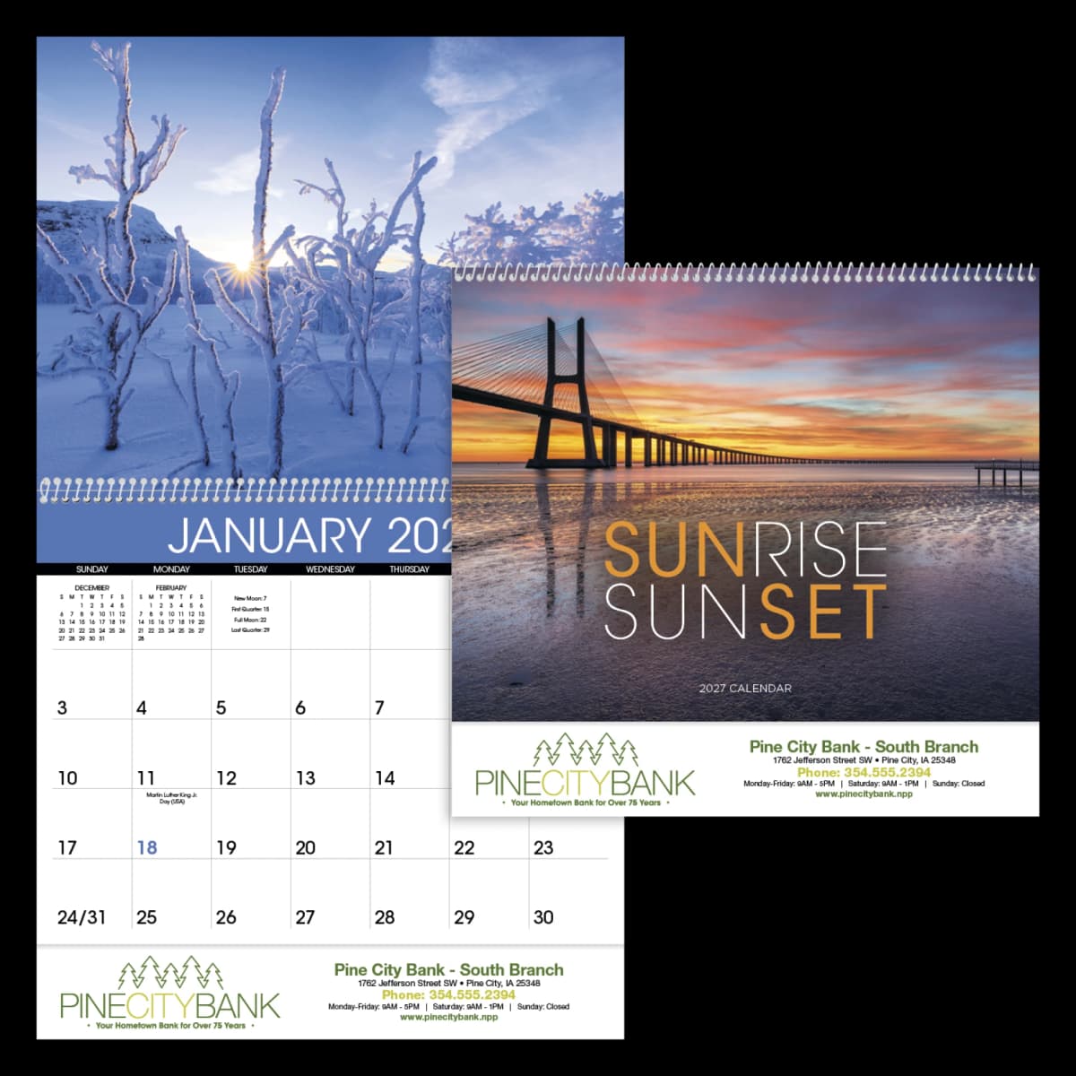 Sunsets Calendar