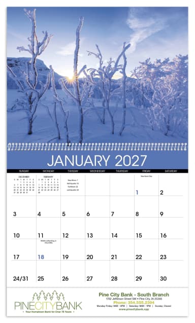Sunsets Calendar