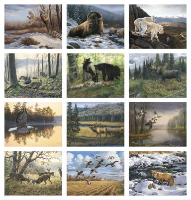 Wildlife Art Calendar
