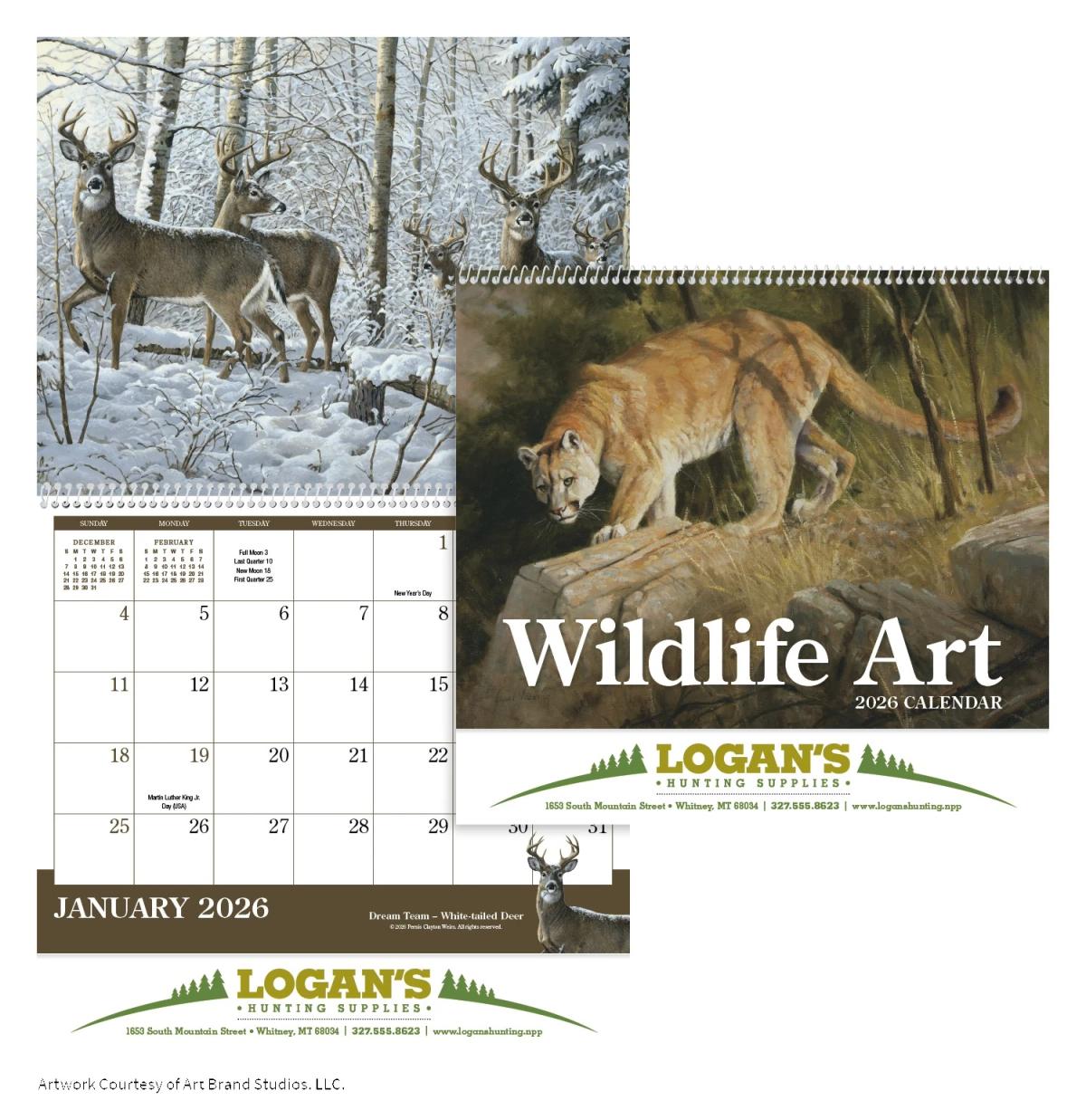 Wildlife Art Calendar