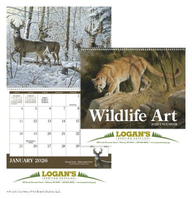 Wildlife Art Calendar