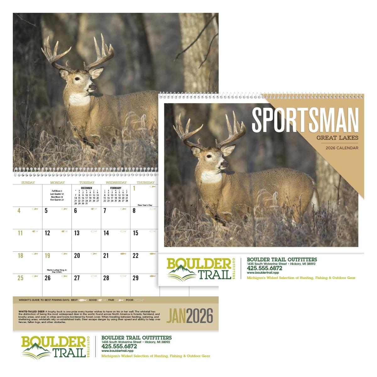 Great Lakes Sportsman Calendar