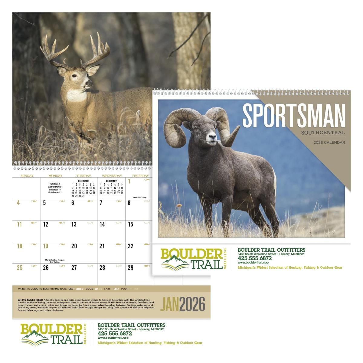 Southcentral Sportsman Calendar