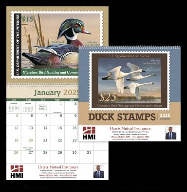 Duck Stamp Calendar