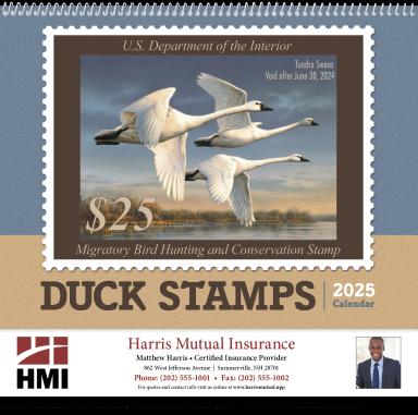 Duck Stamp Calendar