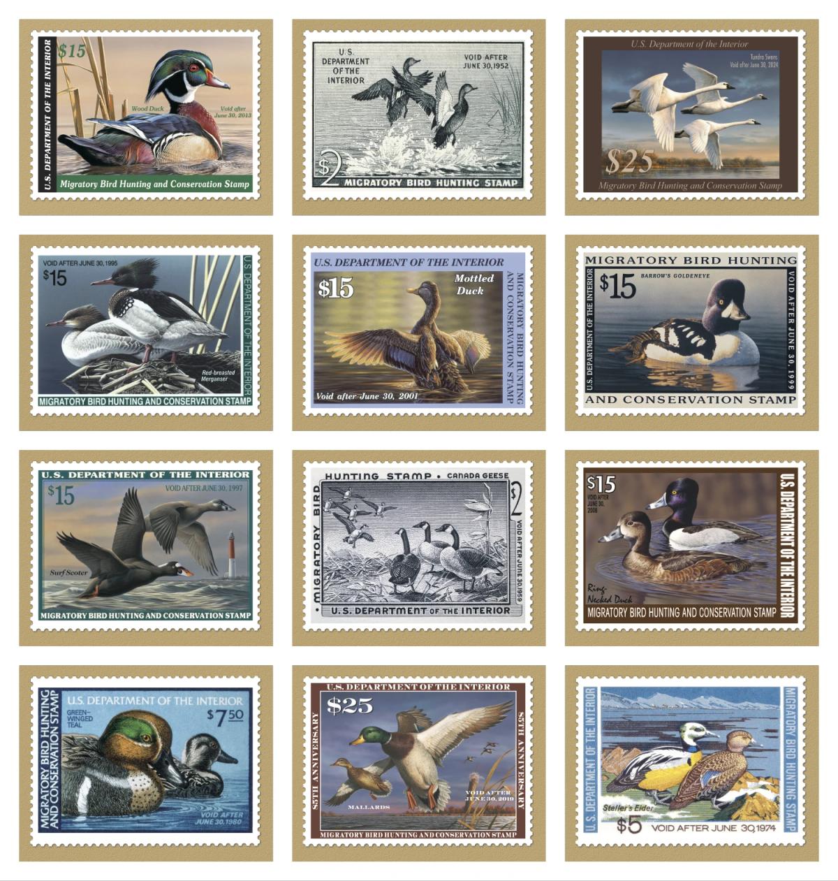 Duck Stamp Calendar