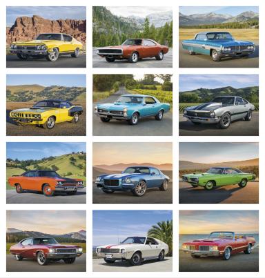 Muscle Cars Calendar