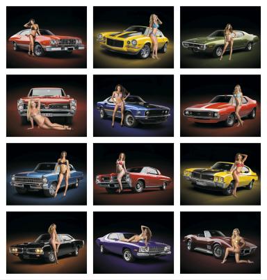 American Muscle Calendar