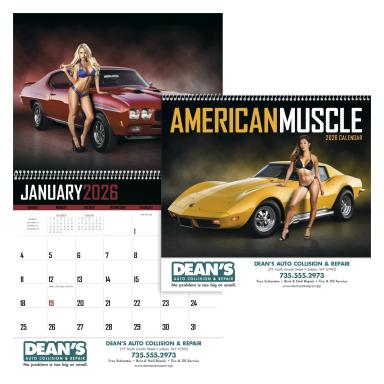 American Muscle Calendar