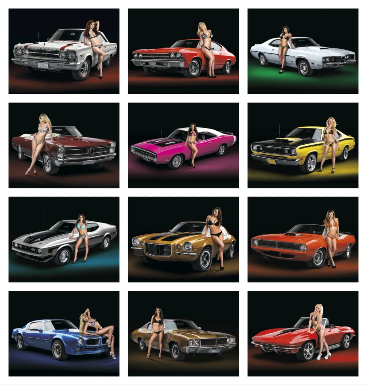 American Muscle Calendar