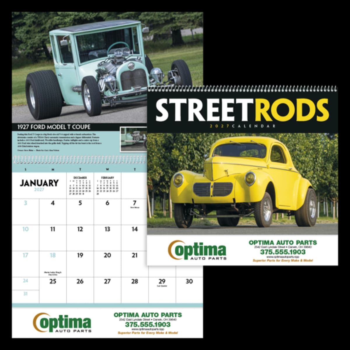 Street Rods Calendar  Hal's Auto Parts