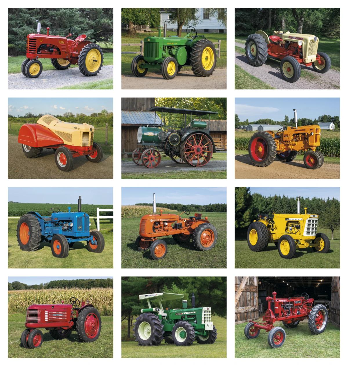 Antique Tractors Calendar