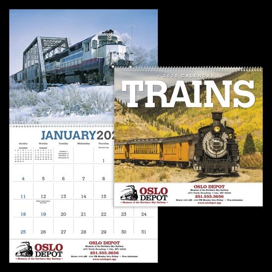 Trains Calendar