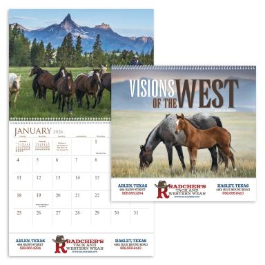Visions of the West 16 Month Calendar