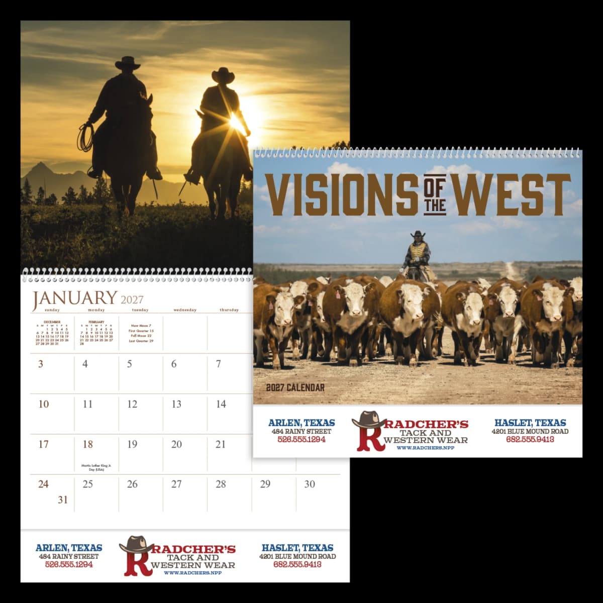 Visions of the West 16 Month Calendar